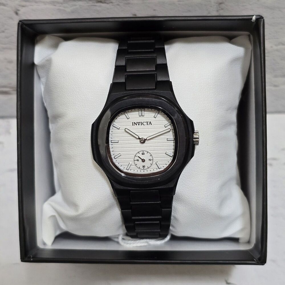 Invicta Celestial Lady's Watch 34.8mm Black White Dial 70397 Brand New
